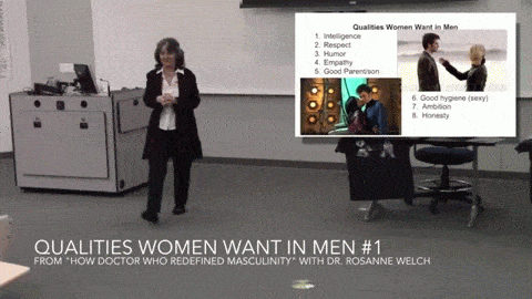 Qualities Women Want in Men #1 from How Doctor Who Redefined Masculinity 