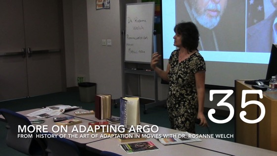 More on Adapting Argo from A History of the Art of Adaptation [Video] (0:37)