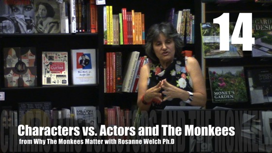 Characters vs. Actors and The Monkees from Why The Monkees Matter Book Signing [Video] (1:10)