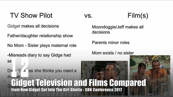 12 Gidget Television and Films Compared from How Gidget Got Into the Girl Ghetto [Video] (1:07)