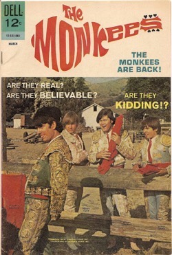 More on the Monkees: Dell Magazine Monkees Covers via Someday Lady