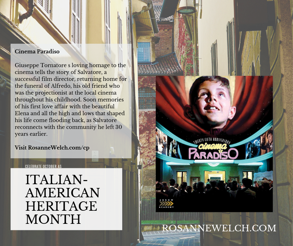 Cinema Paradiso – Italian-American Heritage Month – 19 in a series
