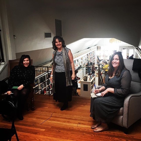 Rosanne and Writers waiting to speak “When Women Wrote Hollywood” Book Reading and Signing via Instagram