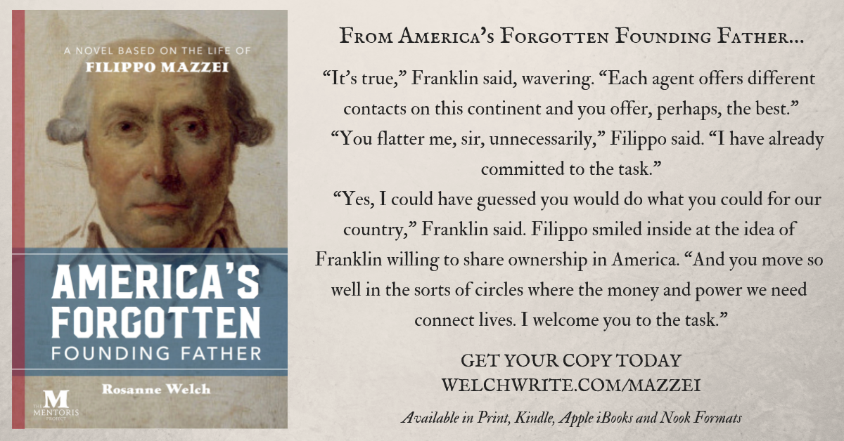 Quote from “America’s Forgotten Founding Father” by Dr. Rosanne Welch – 47 in a series – For our country