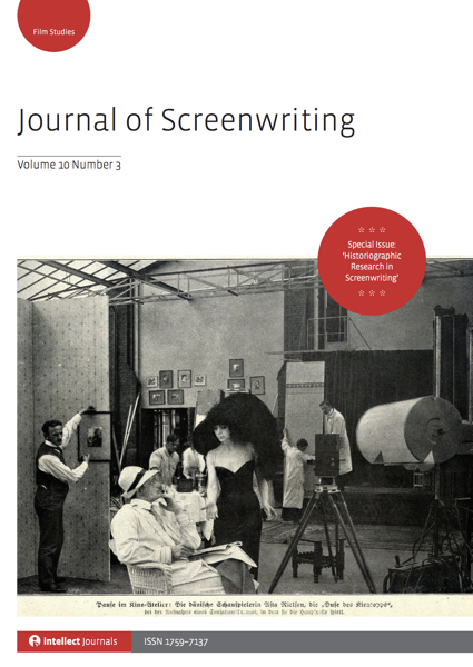 From The Journal Of Screenwriting V1 Issue 1: After the typewriter: the screenplay in a digital era by Kathryn Millard