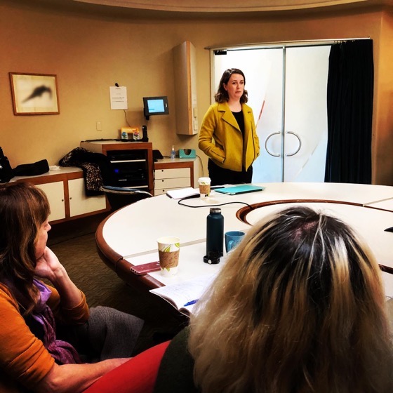 Lilliana Winkworth Presents On Writing Sketch Comedy at Stephens College MFA in TV and Screenwriting Winter Workshop