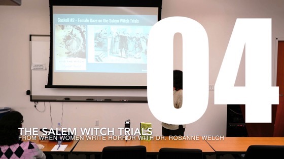 04 Elizabeth Gaskell and the Salem Witch Trials from When Women Write Horror with Dr. Rosanne Welch [Video] (1 minute 15 seconds)