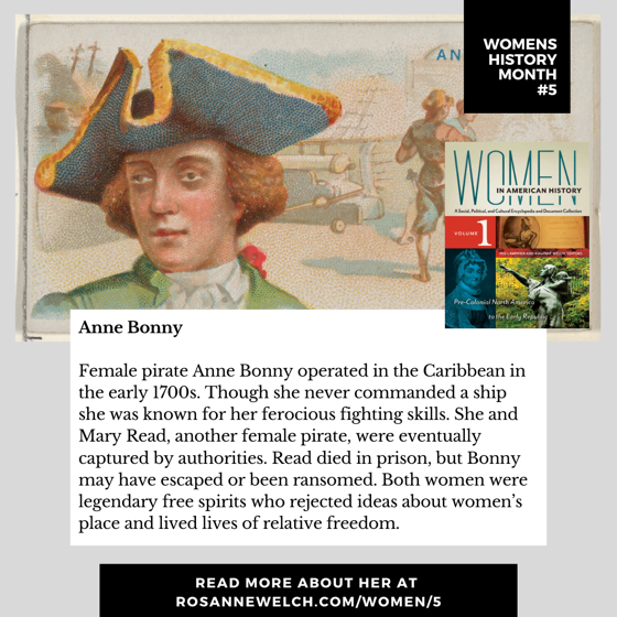 Women’s History Month 5: Anne Bonny