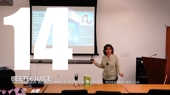 14 Beetlejuice from When Women Write Horror with Dr. Rosanne Welch [Video] (1 minute 16 seconds)