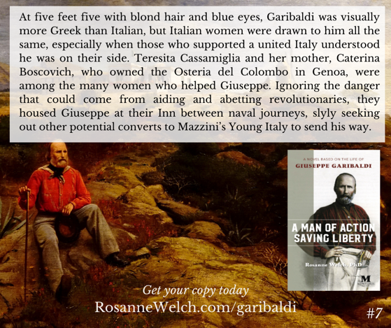 “A Man Of Action Saving Liberty: A Novel Based On The Life Of Giuseppe Garibaldi” – 7 in a series