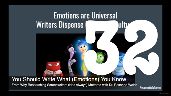 32 You Should Write What (Emotions) You Know from Why Researching Screenwriters Has Always Mattered [Video] (28 seconds)