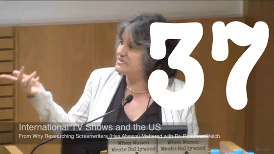 37 International TV Shows and the US from Why Researching Screenwriters Has Always Mattered [Video] (41 seconds)