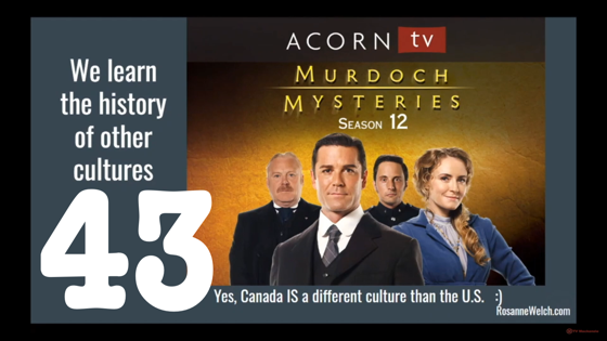 43 Murdoch Mysteries from Canada from Why Researching Screenwriters Has Always Mattered [Video] (1 minute)