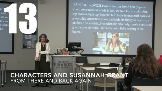 13 Characters and Susannah Grant from There And Back Again: Writing and Developing for American TV [Video] (56 seconds)