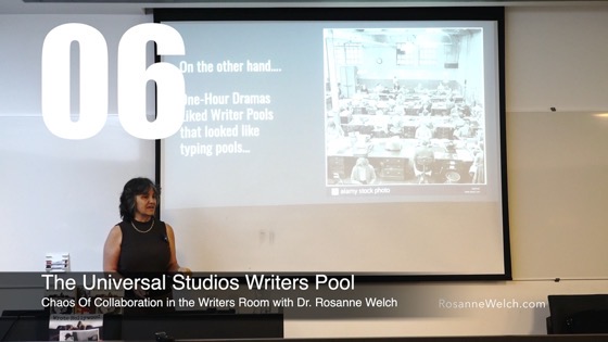 06 The Universal Studios Writers Pool from How The Chaos Of Collaboration in the Writers Room Created Golden Age Television [Video]