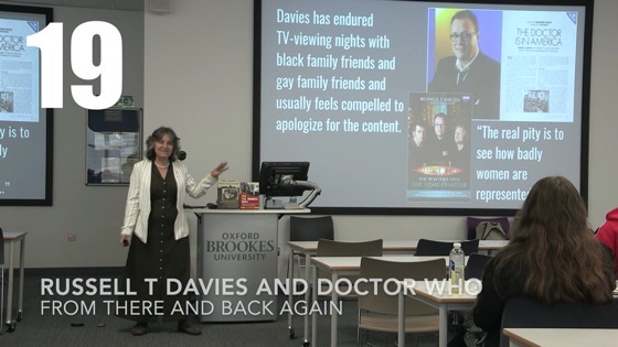 19 Russell T Davies and Doctor Who from There And Back Again: Writing and Developing for American TV [Video] (40 seconds)