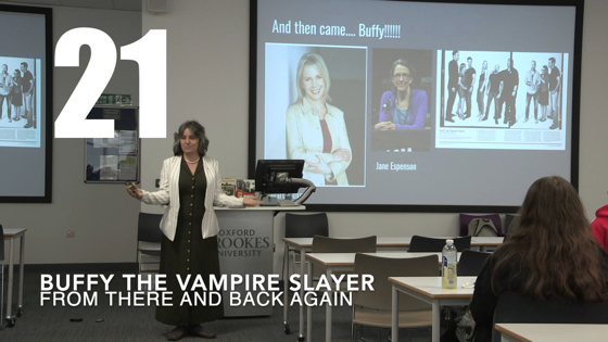 21 Buffy The Vampire Slayer from There And Back Again: Writing and Developing for American TV [Video]