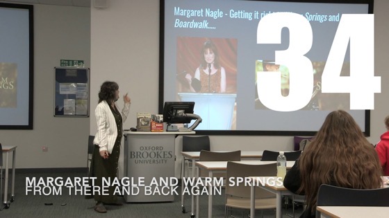 34 Margaret Nagle and Warm Springs from There And Back Again: Writing and Developing for American TV [Video]