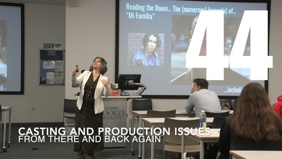 45 Casting and Production Issues from There And Back Again: Writing and Developing for American TV [Video]