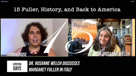 15  Fuller, History, and Back to America from Concord Days: Margaret Fuller in Italy [Video]