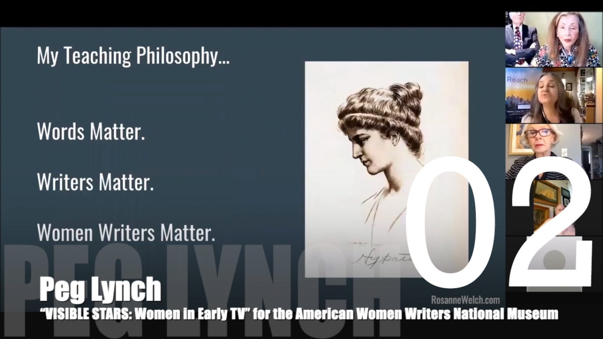 02 Peg Lynch from “VISIBLE STARS: Women in Early TV” for the American Women Writers National Museum [Video]
