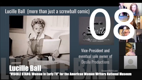 08 Lucille Ball From Women in Early TV for the American Women Writers National Museum [Video]