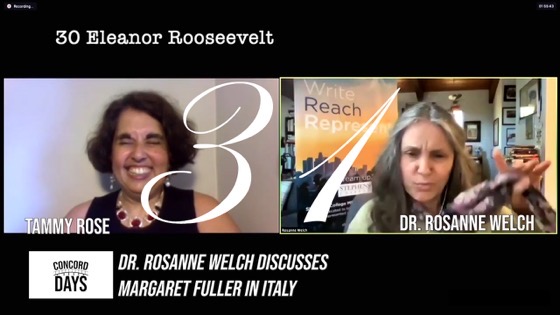 31 Eleanor Roosevelt from Concord Days: Margaret Fuller in Italy [Video]