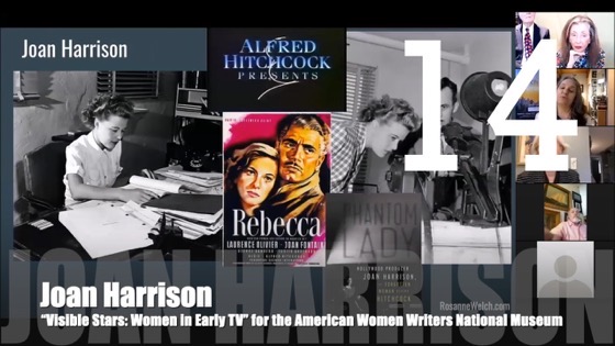 14 Joan Harrison From Women in Early TV for the American Women Writers National Museum [Video]