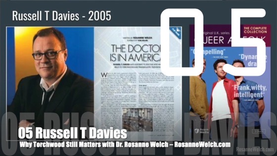 05 Russell T Davies from Why Torchwood Still Matters with Dr. Rosanne Welch, San Diego Who Con 2021 [Video]