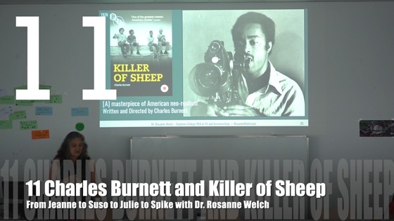 11 Charlie Burnett and "Killer of Sheep" From Jeanne to Suso to Julie to Spike: How Jeanne Macpherson’s Manual on Screenwriting Influenced Italian Realism which Influenced Black Independent Film in the U.S. [Video]